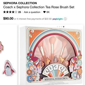 Coach x Sephora Limited Edition Brush Set